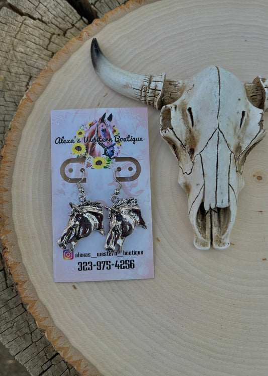 Horse head Earrings